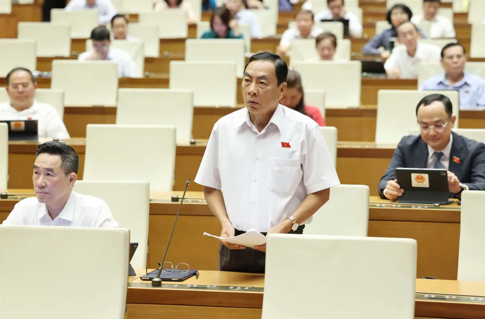ĐB Phạm Văn Hòa (Đồng Tháp). Ảnh: QUANG PHÚC H.jpg