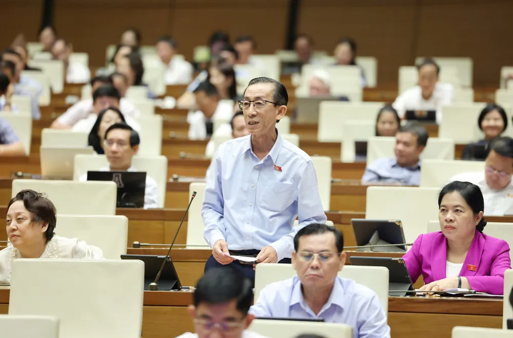 Đại biểu Trần Hoàng Ngân (TPHCM). Ảnh: QUANG PHÚC TRẦN HOÀNG NGÂN .jpeg