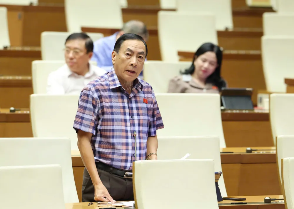 ĐB Phạm Văn Hòa (Đồng Tháp). Ảnh: QUANG PHÚC PVH.jpg