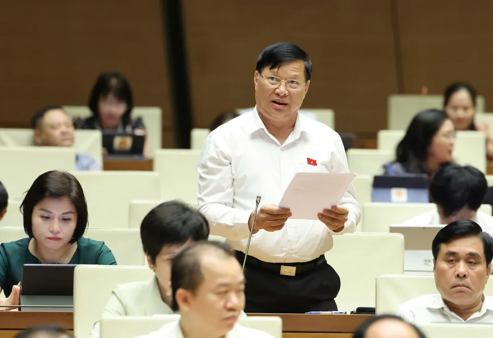 ĐB Trần Văn Tiến (Vĩnh Phúc). Ảnh: QUANG PHÚC TIẾN .jpg