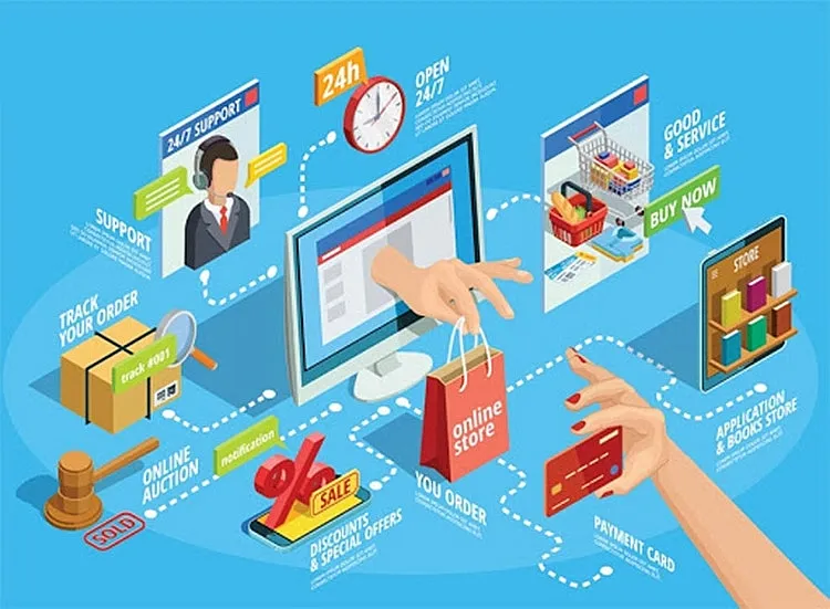 Doanh thu bán lẻ TMĐT hiện chiếm khoảng 22% tổng doanh thu bán lẻ hàng hóa và dịch vụ tiêu dùng cả nước