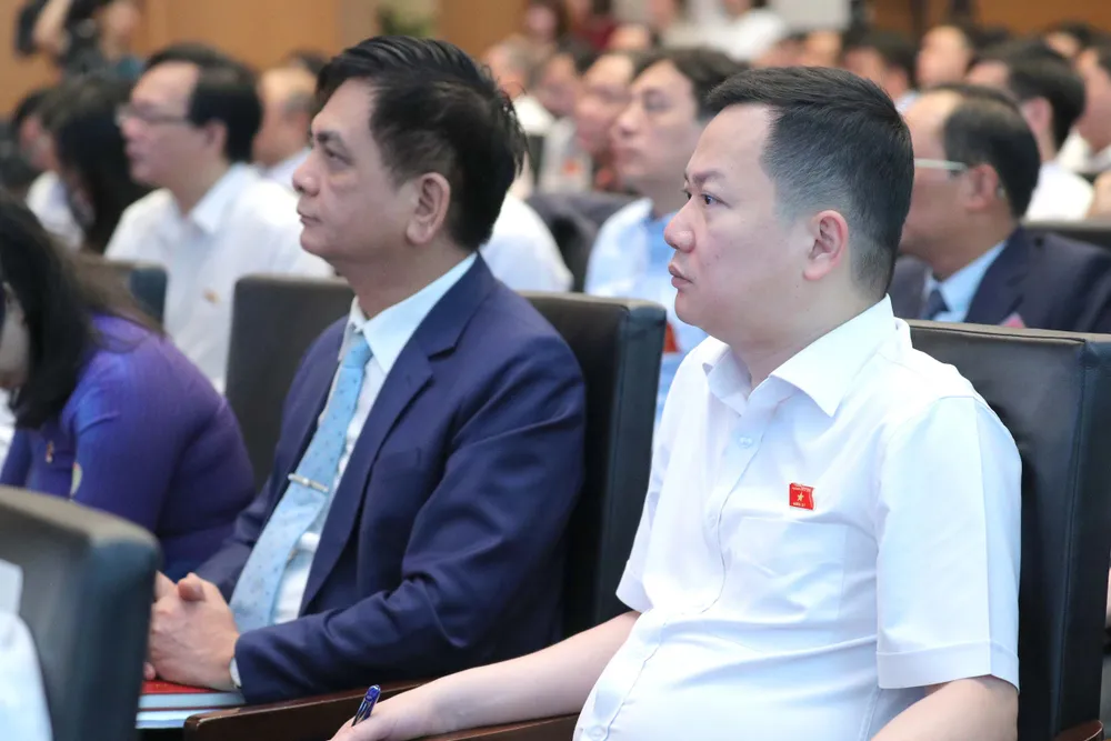 Đại biểu dự diễn đàn. Ảnh: HỒ LONG Các đại biểu dự Diễn đàn 2.jpg