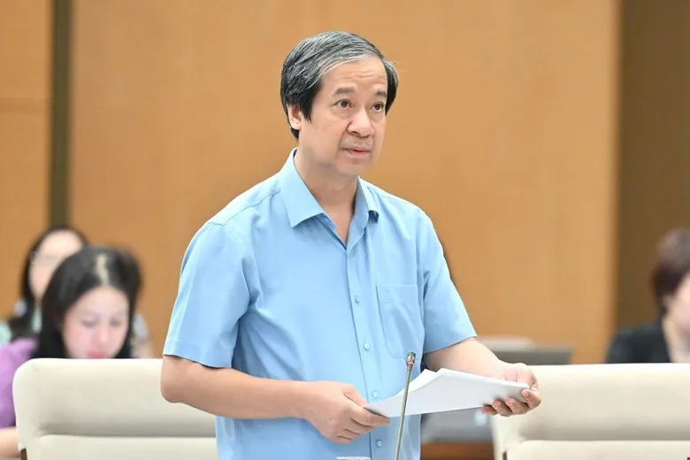 Bộ trưởng Bộ GD-ĐT Nguyễn Kim Sơn giải trình về Luật Giáo dục đại học (sửa đổi) SƠN 13b.jpg