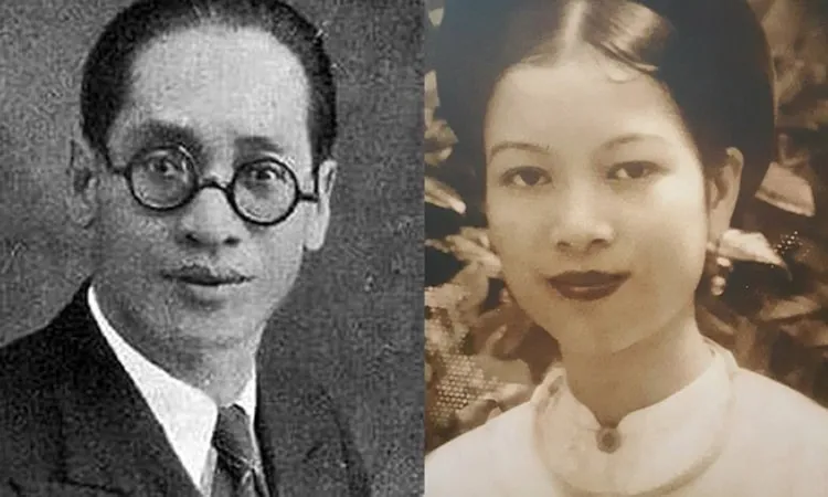 Doanh nhân Nguyễn Sơn Hà và phu nhân. Ảnh tư liệu NGUYỄN SƠN HÀ VÀ VỌ.jpg