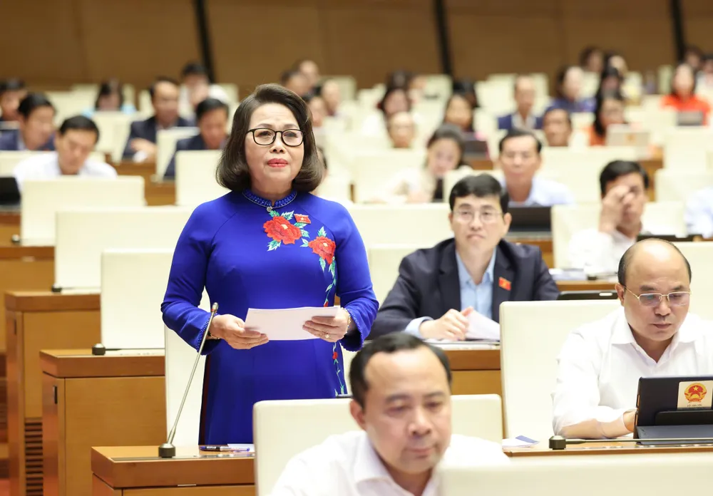 ĐB Nguyễn Thị Yến (TPHCM). Ảnh: QUANG PHÚC NGUYỄN THỊ YẾN .jpg