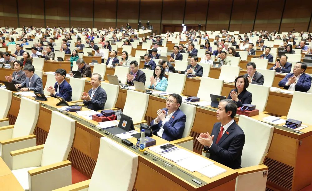 Utsikt over Dien Hong-hallen morgenen 10. desember. Foto: QUANG PHUC QCC.jpg