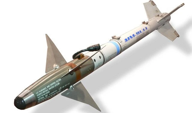 Tên lửa dẫn đường AIM-9L. Ảnh: DAVID MONNIAUX 