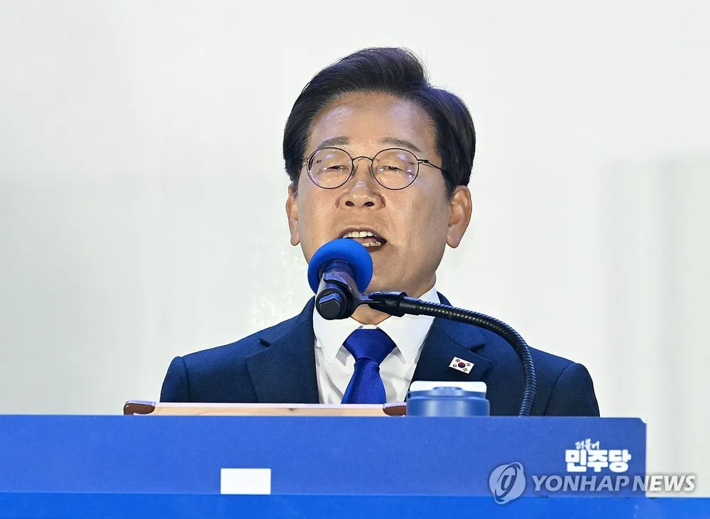 Tân Tổng thống Hàn Quốc Lee Jae-myung. Ảnh: YONHAP HQ.jpg