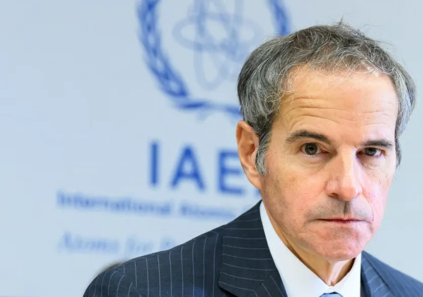 Tổng Giám đốc IAEA Raphael Grossi. Ảnh: EPA Iran.jpg