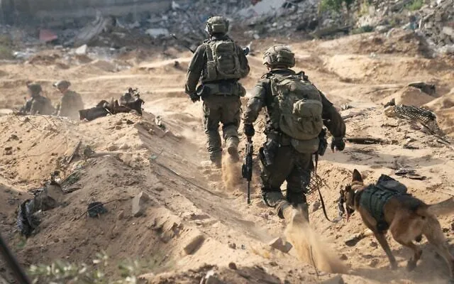 Quân đội Israel tại Dải Gaza ngày 14-7. Ảnh: IDF IS.jpg