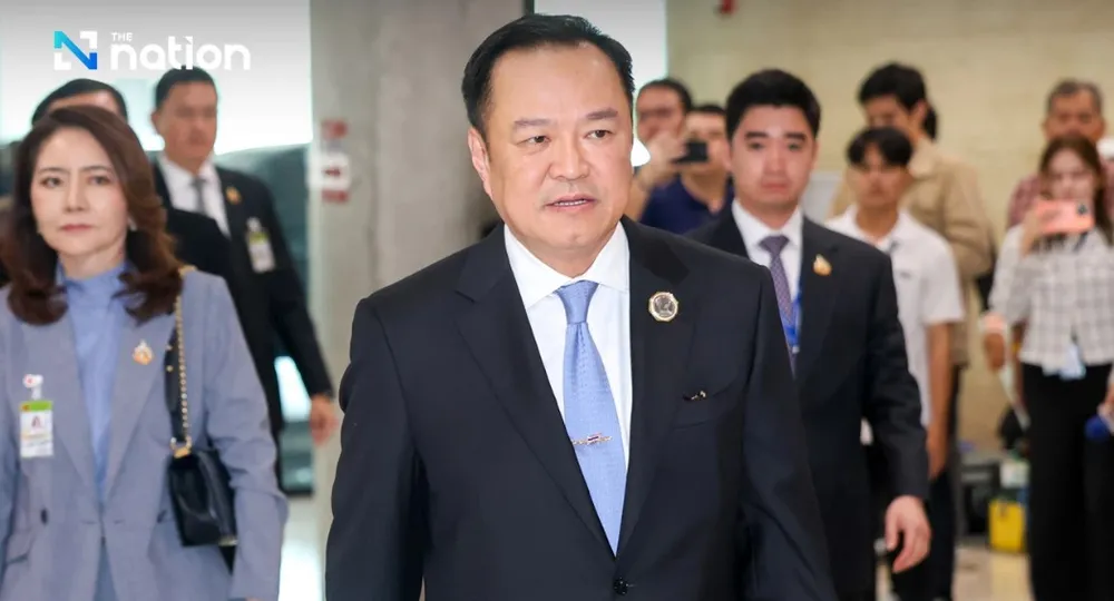 Ông Anutin Charnvirakul là Thủ tướng mới của Thái Lan. Ảnh: THE NATION TL.jpg