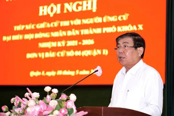 Chủ tịch UBND TPHCM Nguyễn Thành Phong: Công tác phòng chống dịch vẫn là nhiệm vụ hàng đầu của TPHCM ảnh 3 Chủ tịch UBND TPHCM Nguyễn Thành Phong: Công tác phòng chống dịch vẫn là nhiệm vụ hàng đầu của TPHCM ảnh 3