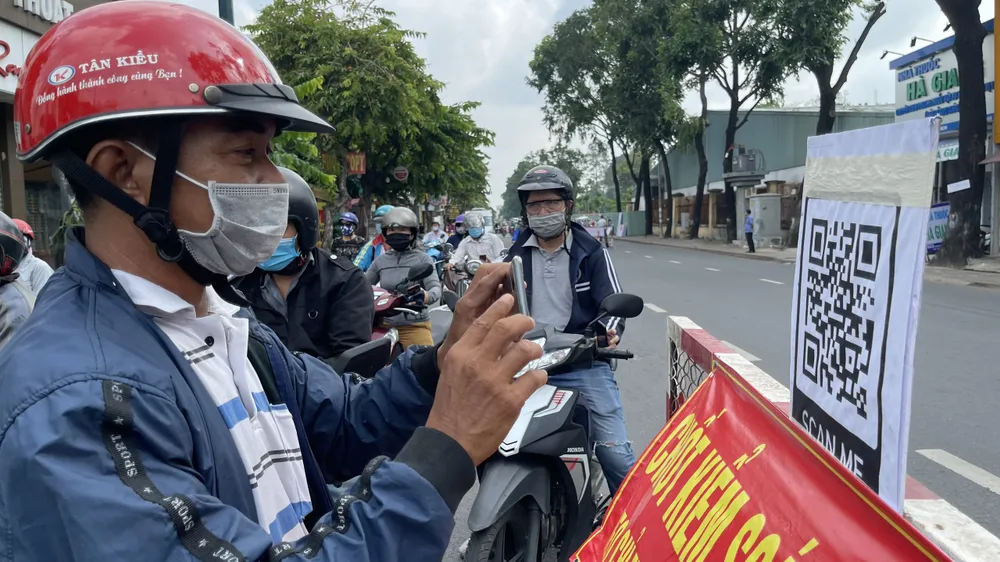 Gò Vấp phân luồng từ xa, kiểm tra ngẫu nhiên người ra vào quận ảnh 4