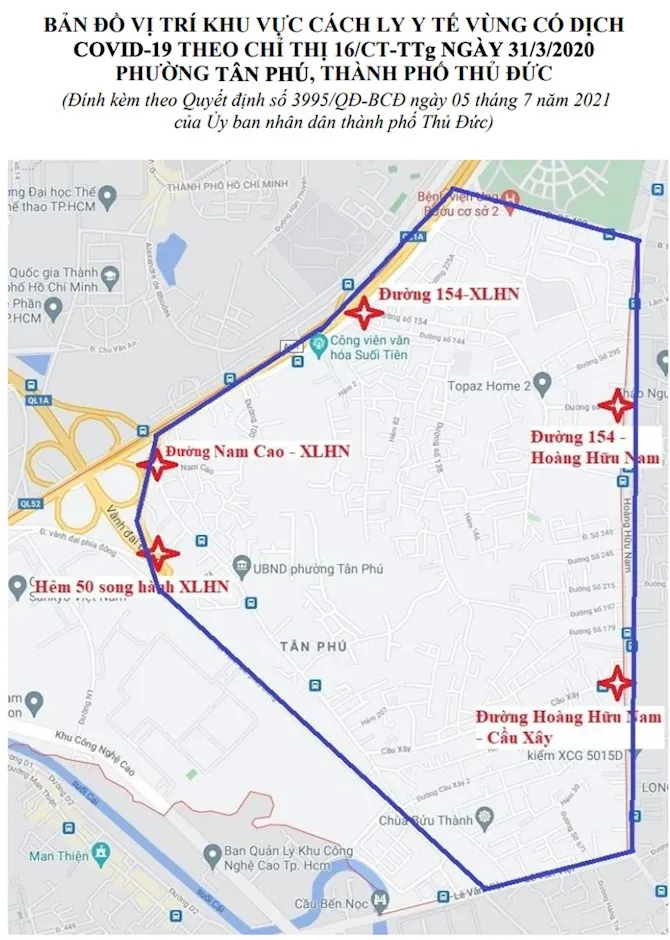 Lập chốt kiểm soát người ra vào phường Tân Phú, TP Thủ Đức ảnh 7