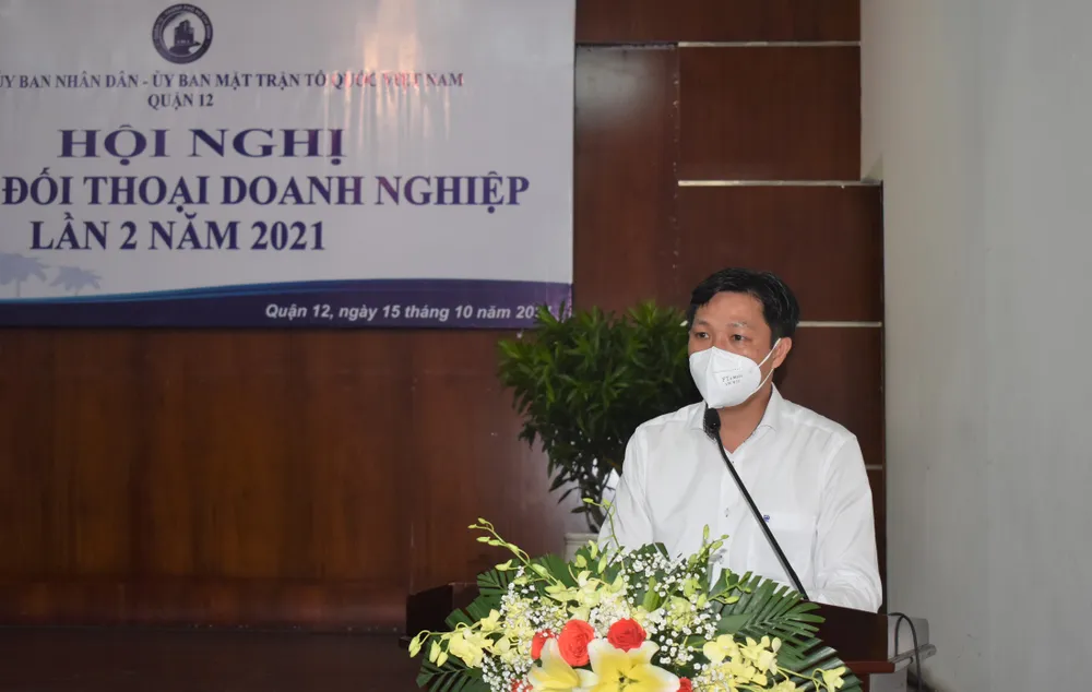 Quận 12 đồng hành cùng doanh nghiệp khôi phục sản xuất kinh doanh ảnh 3 Quận 12 đồng hành cùng doanh nghiệp khôi phục sản xuất kinh doanh ảnh 3