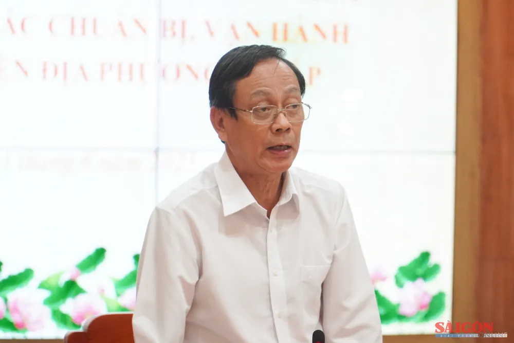 Bí thư Tỉnh ủy Ninh Thuận Nguyễn Đức Thanh phát biểu. Ảnh: HIẾU GIANG dasua-07214.jpg