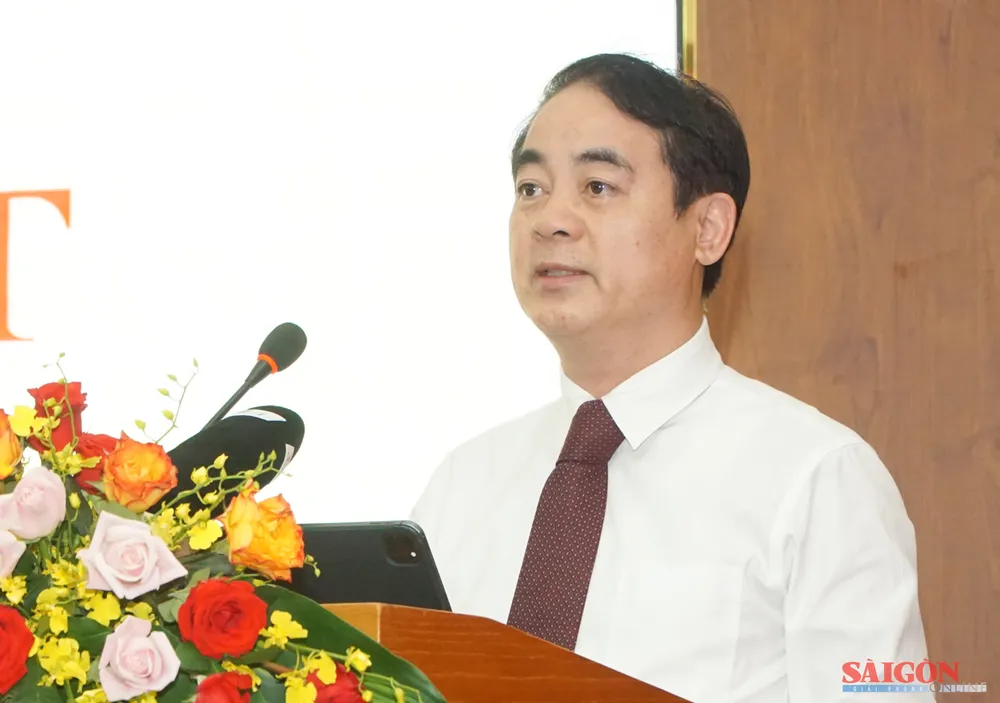 Bí thư Tỉnh ủy Khánh Hòa Nghiêm Xuân Thành phát biểu. Ảnh: HIẾU GIANG dasua-00224.jpg