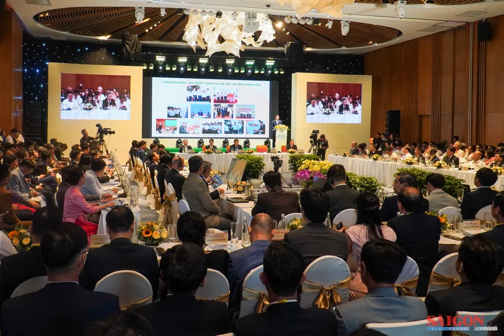 Quang cảnh hội nghị. Ảnh: HIẾU GIANG dasua-08784.jpg