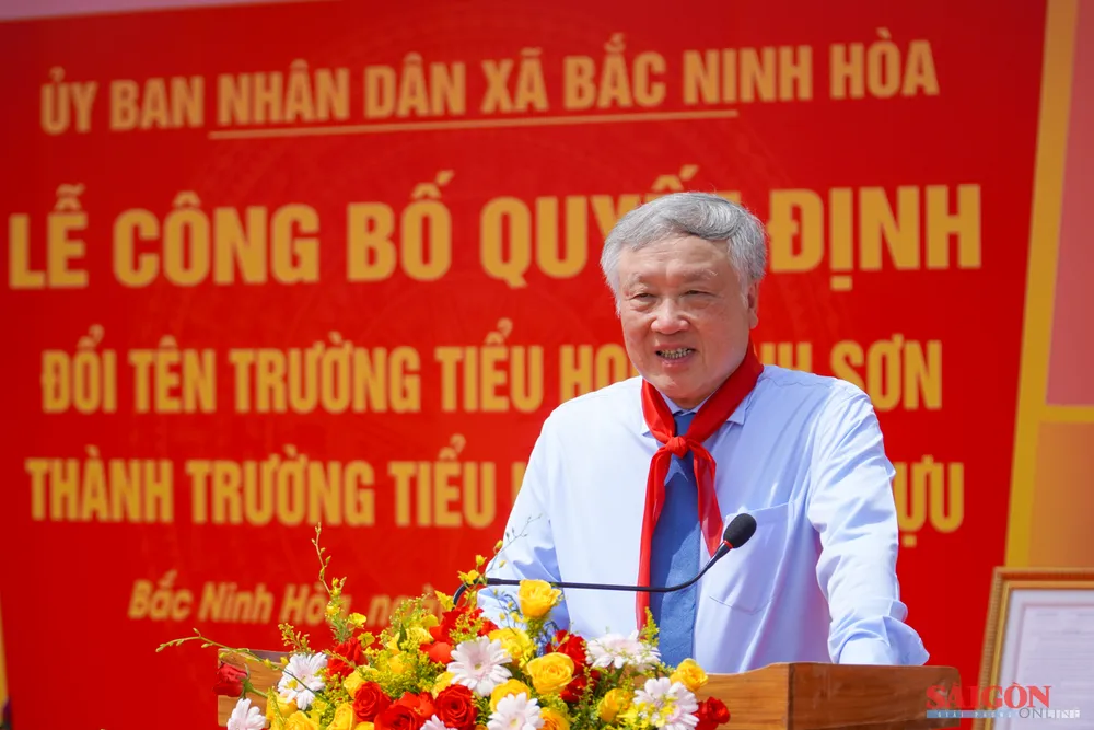 Phó Thủ tướng Thường trực Chính phủ Nguyễn Hòa Bình phát biểu. Ảnh: HIẾU GIANG 13.jpg