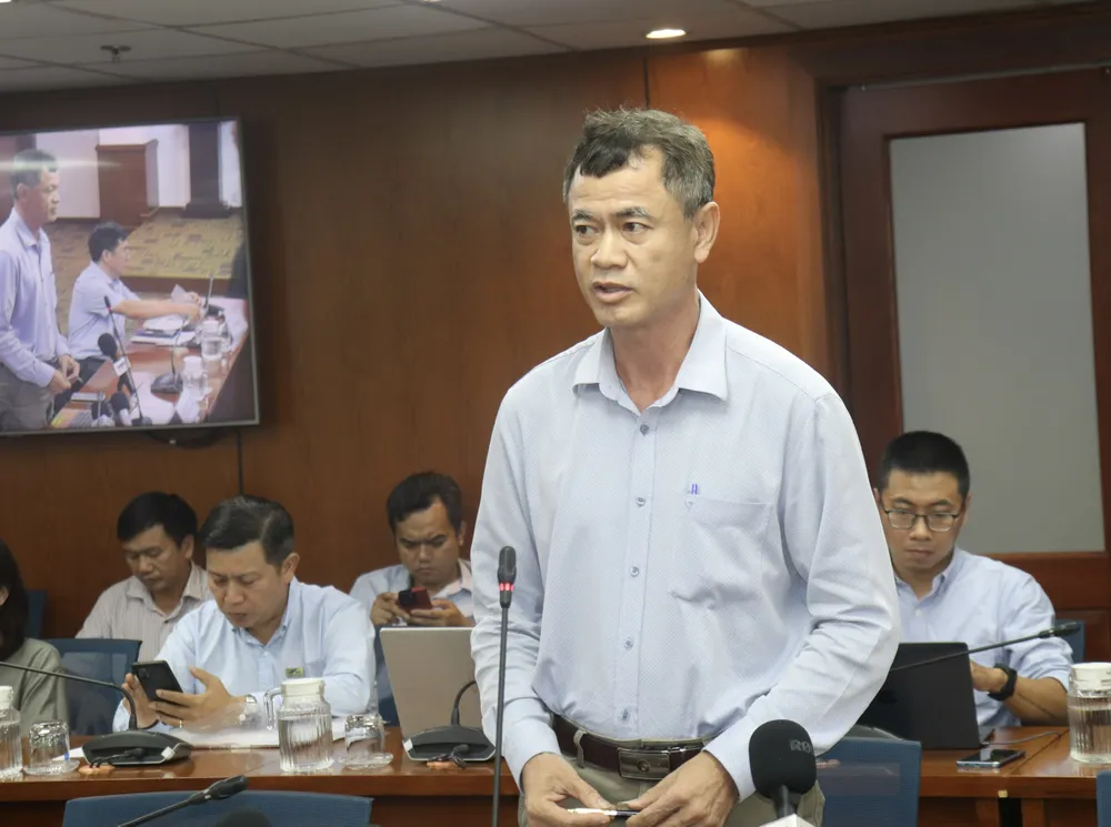 Ông Lê Thanh Hải thông tin tại họp báo z6814472135223_d1a5489b93422285eeecaf95097775c4.jpg