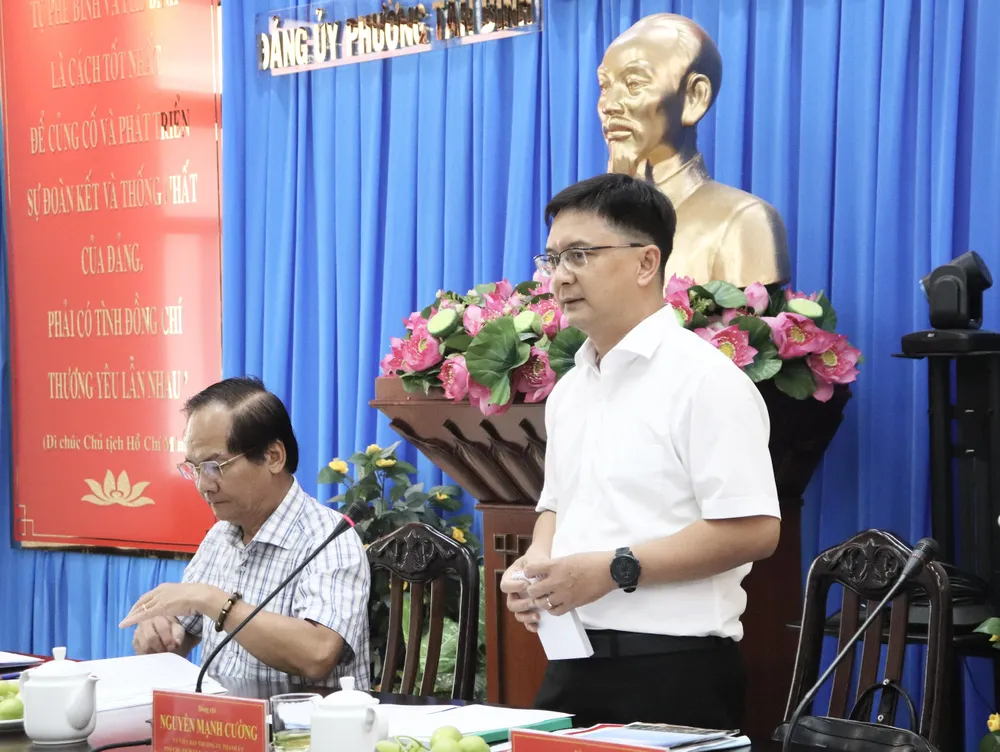 Đồng chí Nguyễn Mạnh Cường phát biểu kết luận buổi làm việc z6852626414034_00f78f24a9e65b8b233d244bc48db2a9.jpg