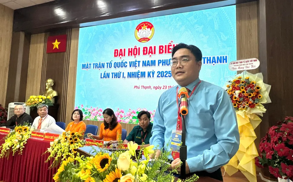 Đồng chí Ngô Minh Hải phát biểu chỉ đạo tại đại hội z7147929749890_7a705e20127408fba9aa65dfd6f09050.jpg