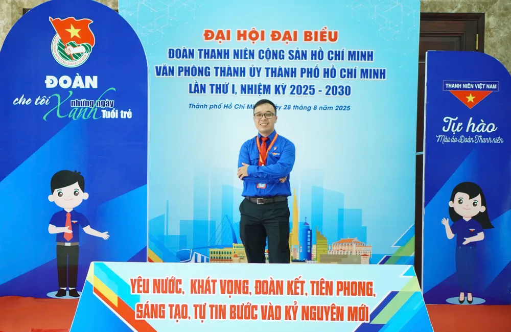 Anh Trần Đoàn Minh Trí, Bí thư Liên Chi đoàn Công ty TNHH MTV Dầu khí TPHCM, Ủy viên Ban Thường vụ Đoàn Văn phòng Thành ủy, Đoàn các Cơ quan Đảng TPHCM a Trí.jpg