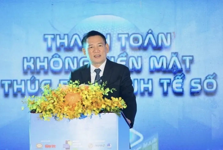Phó Thủ tướng Hồ Đức Phớc phát biểu tại hội thảo Ho Duc Phoc.jpg