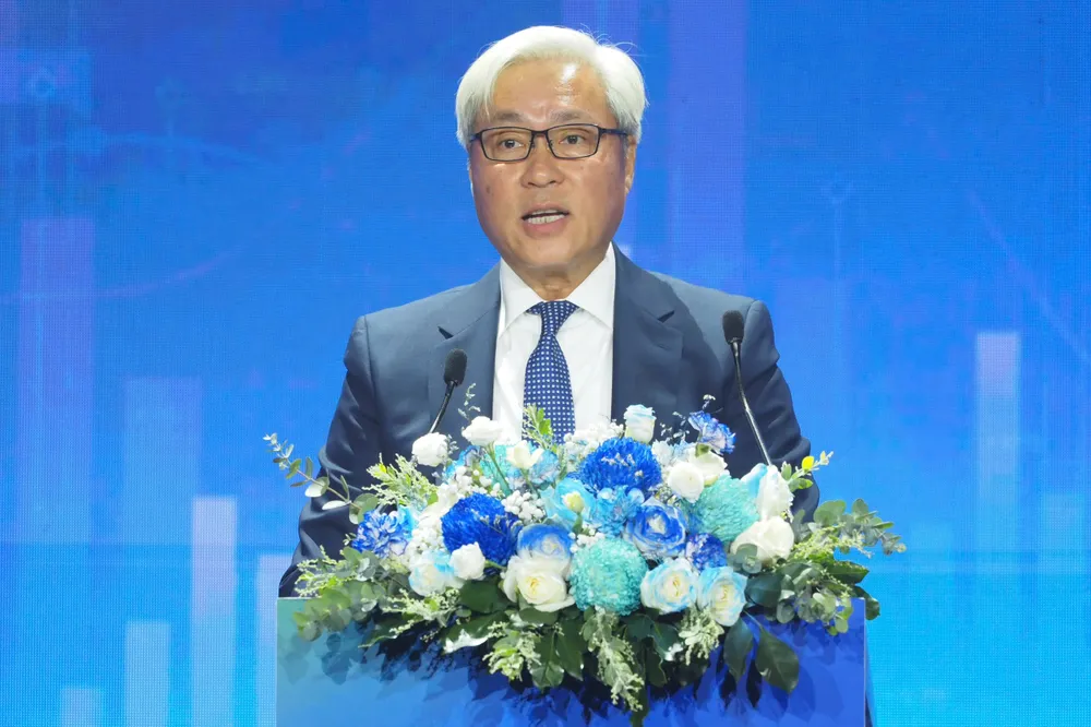 Ông Don Lam, Tổng Giám đốc Quỹ VinaCapital. Ảnh: HOÀNG HÙNG HOSE Don Lan.jpg