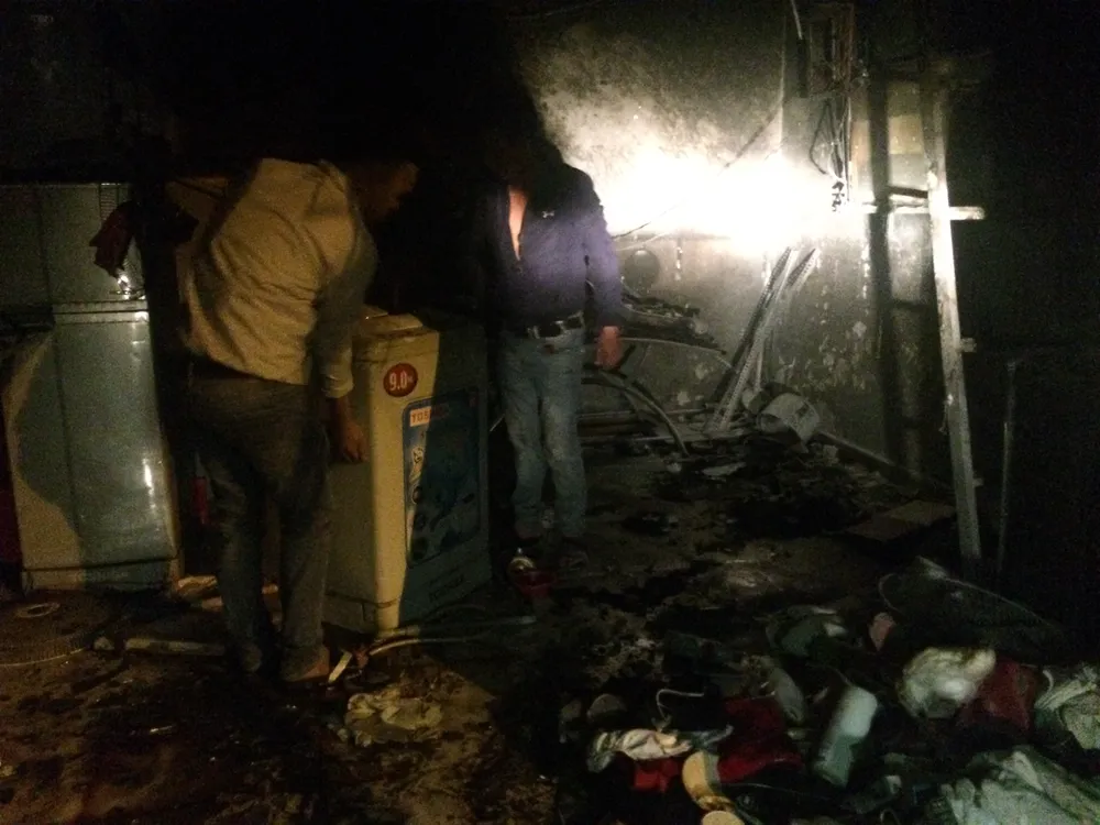 Hai người tử vong trong tiệm tóc bốc cháy nghi ngút ảnh 1