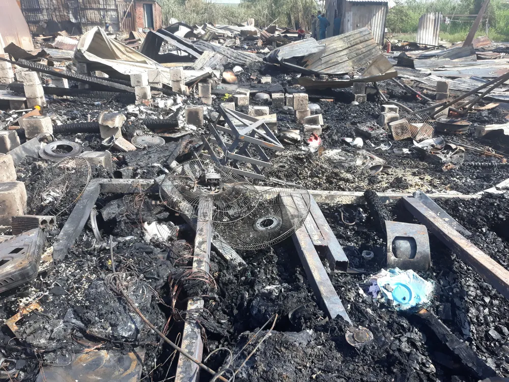 VIDEO: Hỏa hoạn thiêu rụi khu lán tạm của công nhân ảnh 9