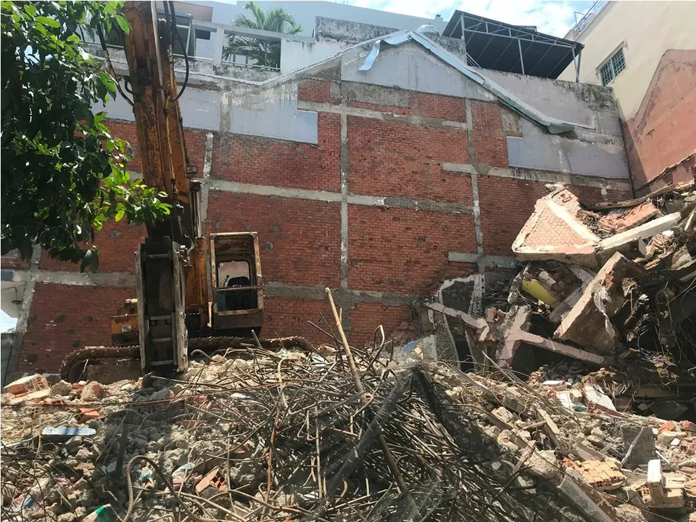 Sập nhà 2 tầng ở quận 6, ba người thương vong ảnh 5 Sập nhà 2 tầng ở quận 6, ba người thương vong ảnh 5