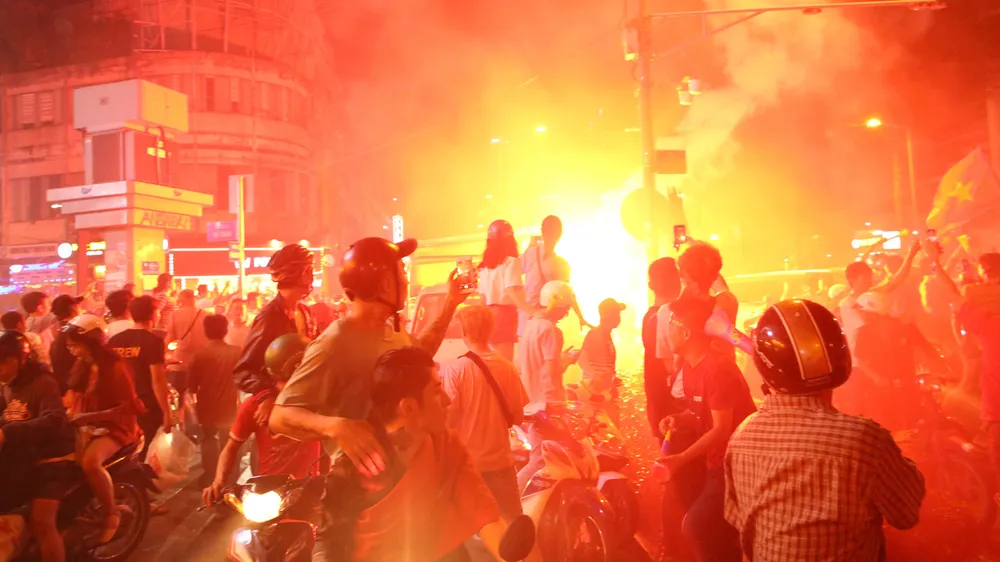 “Đi bão” sau trận đấu Việt Nam - Mailaysia, 84 trường hợp bị xử phạt ảnh 13 “Đi bão” sau trận đấu Việt Nam - Mailaysia, 84 trường hợp bị xử phạt ảnh 13