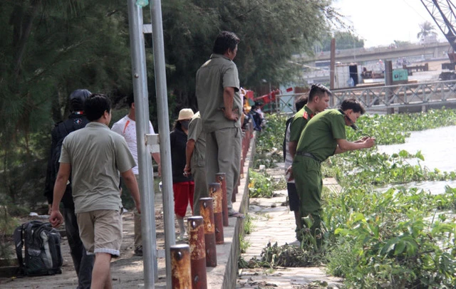 Công an khám nghiệm 1 vụ án trước đó. Ảnh minh họa: C.T.