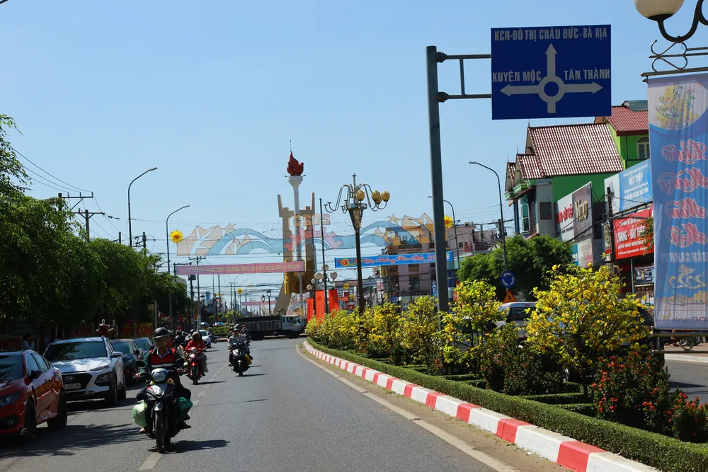 Dải phân cách mai vàng dài 5km độc nhất vô nhị ở Việt Nam ảnh 3 Dải phân cách mai vàng dài 5km độc nhất vô nhị ở Việt Nam ảnh 3