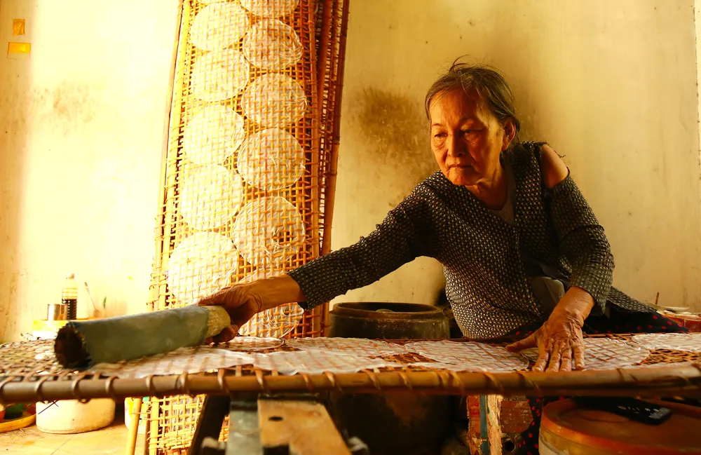 Trăm năm làng nghề bánh tráng An Ngãi ảnh 8