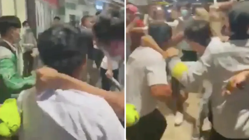 Công an nổ súng trong vụ hỗn chiến ở Aeon Mall Tân Phú ảnh 1