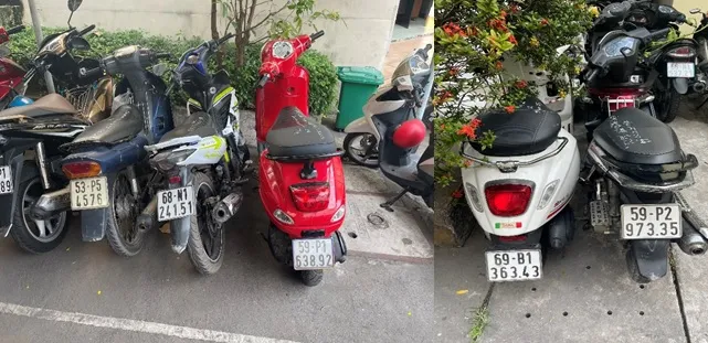 Công an quận Tân Bình bắt băng trộm xe máy sau 15 giờ gây án ảnh 2 Công an quận Tân Bình bắt băng trộm xe máy sau 15 giờ gây án ảnh 2