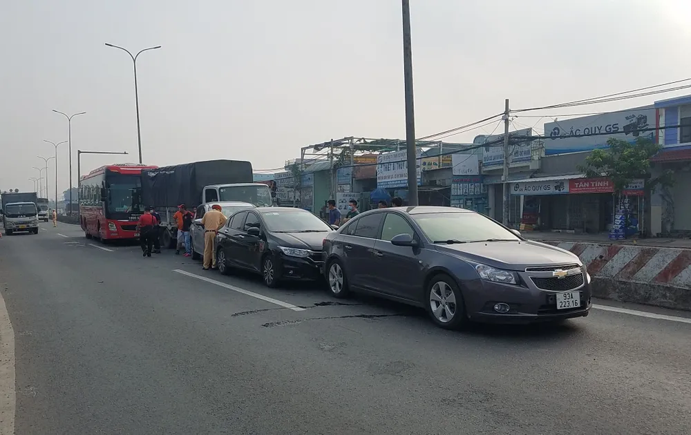 Hiện trường vụ tai nạn