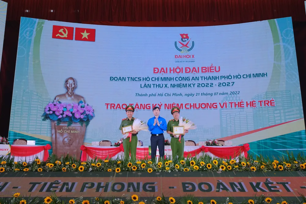 Đại hội đại biểu Đoàn TNCS Hồ Chí Minh Công an TPHCM nhiệm kỳ 2022-2027 ảnh 2