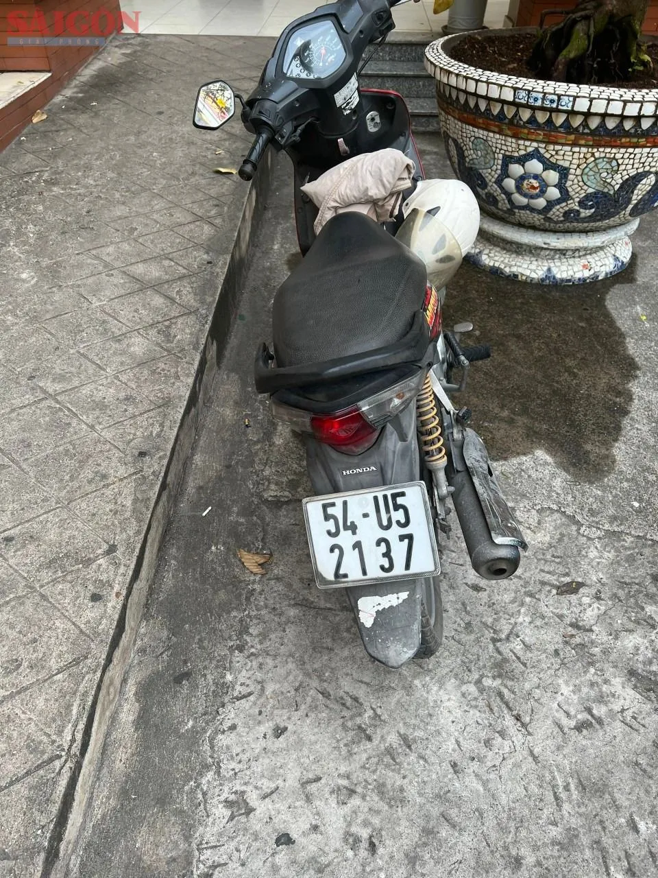 Phương tiện Hải dùng đi trộm cắp. Ảnh: C.T