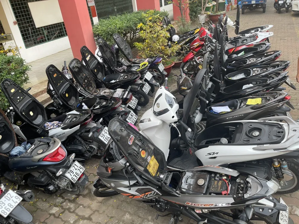 Xe độ của nhóm "quái xế" Xe độ của nhóm "quái xế"