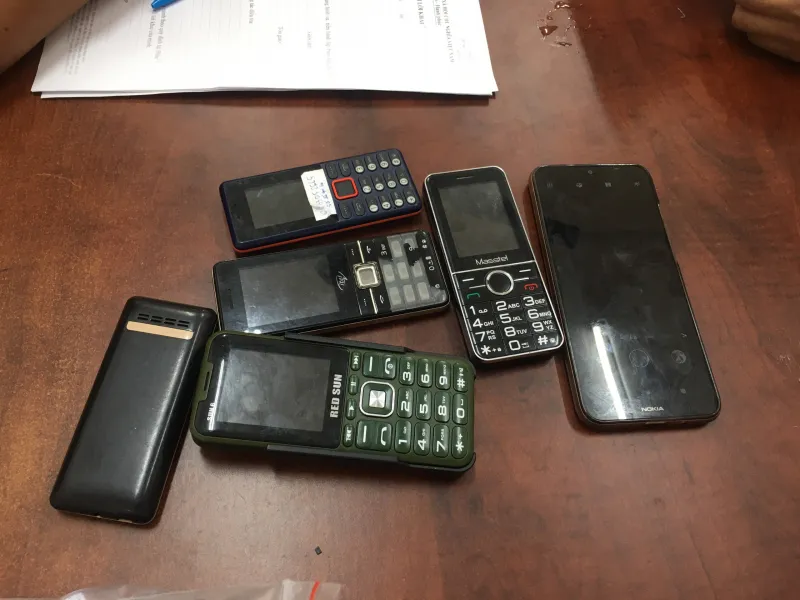 Tang vật thu giữ. Ảnh:CA Tang vật thu giữ. Ảnh:CA