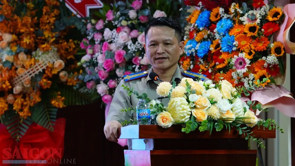 Tân Cục trưởng cục THADS TPHCM Nguyễn Văn Hòa phát biểu nhận nhiệm vụ Tân Cục trưởng cục THADS TPHCM Nguyễn Văn Hòa phát biểu nhận nhiệm vụ