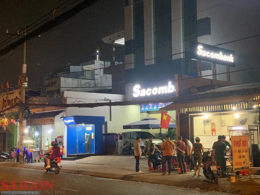 Chi nhánh ngân hàng nơi xảy ra vụ cướp