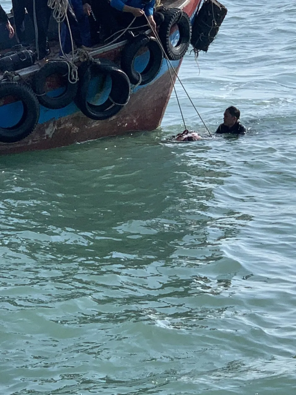 Nạn nhân được lực lượng chức năng tìm thấy