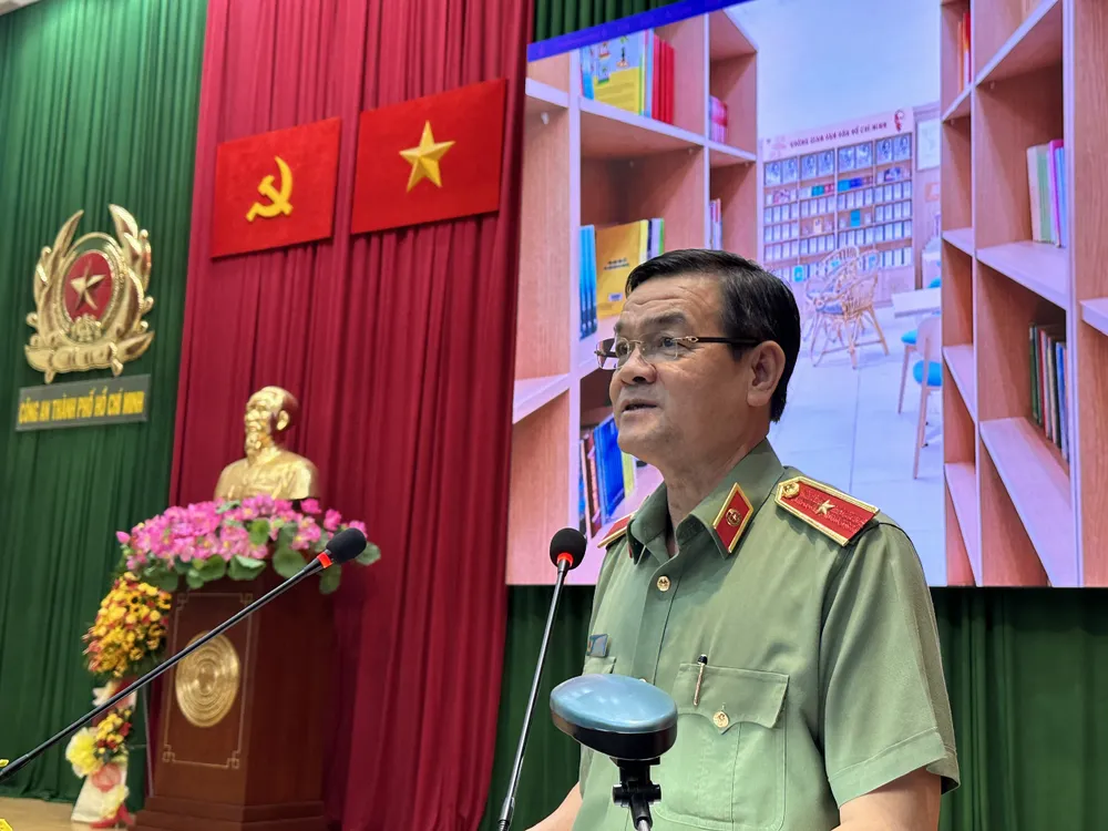 Thiếu tướng Lê Hồng Nam, Giám đốc Công an TPHCM phát biểu