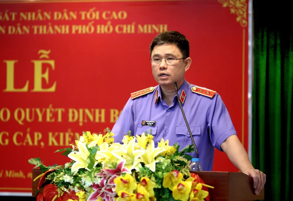 Viện trưởng Viện KSND TPHCM Nguyễn Đức Thái Viện trưởng Viện KSND TPHCM Nguyễn Đức Thái