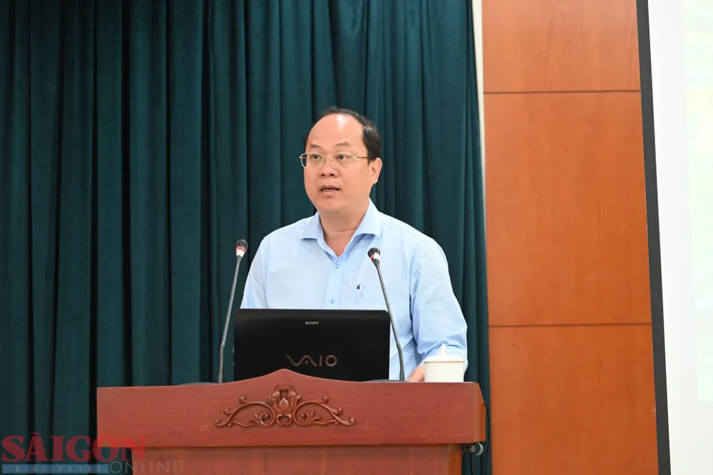 Phó Bí thư Thành ủy TPHCM Nguyễn Hồ Hải đề nghị các cơ quan, tổ chức quan tâm vấn đề tôn giáo hiện nay. Ảnh: CHÍ THẠCH