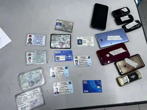 Tang vật thu giữ Tang vật thu giữ